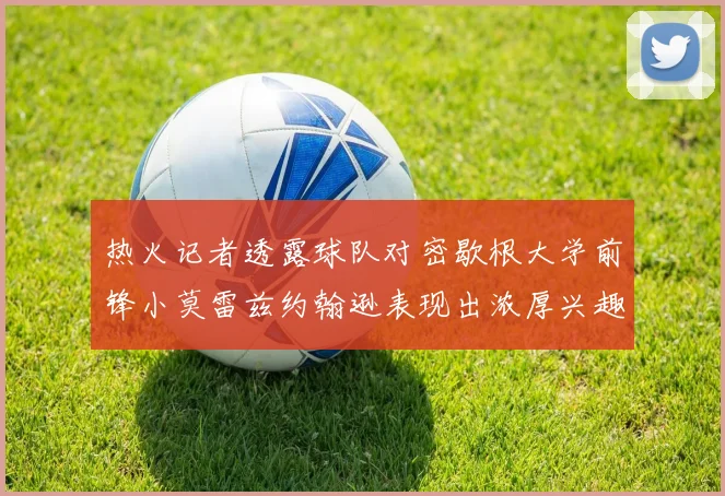 热火记者透露球队对密歇根大学前锋小莫雷兹约翰逊表现出浓厚兴趣